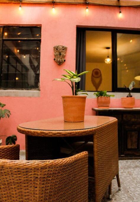 New Mex Inspired Bo-Ho Chic Apartment With Private Patio And Roof Terrace México DF Exterior foto